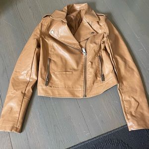 Aeropostale faux leather jacket